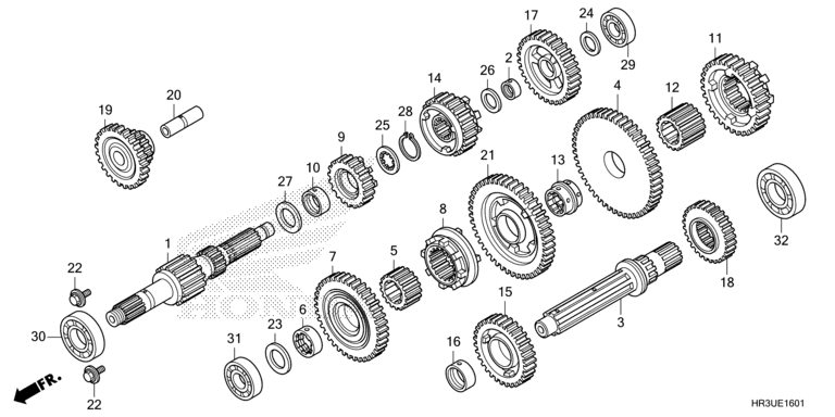 TRANSMISSION (TRX420FM1/FM2/TM1)