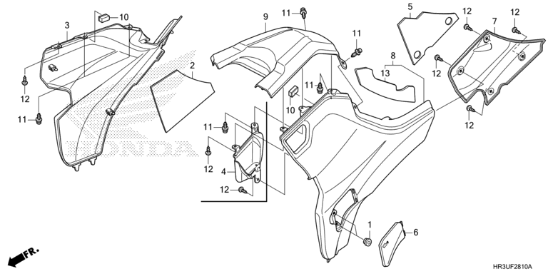 SIDE COVER/TANK COVER