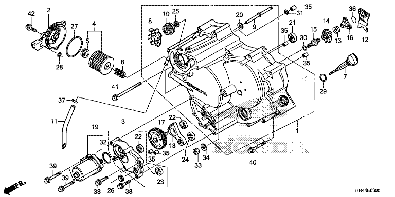 FRONT CRANKCASE COVER