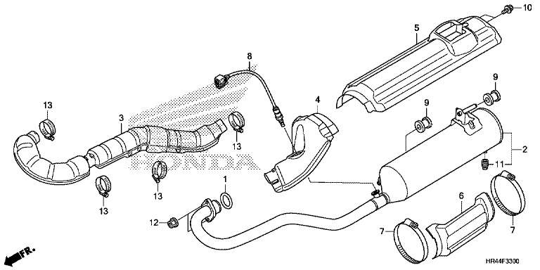 EXHAUST MUFFLER