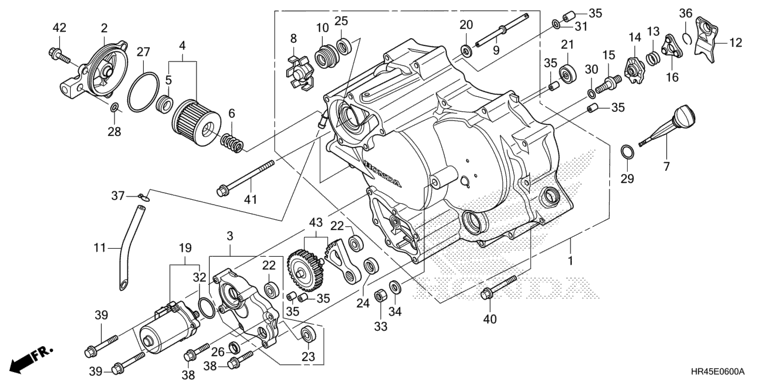 FRONT CRANKCASE COVER