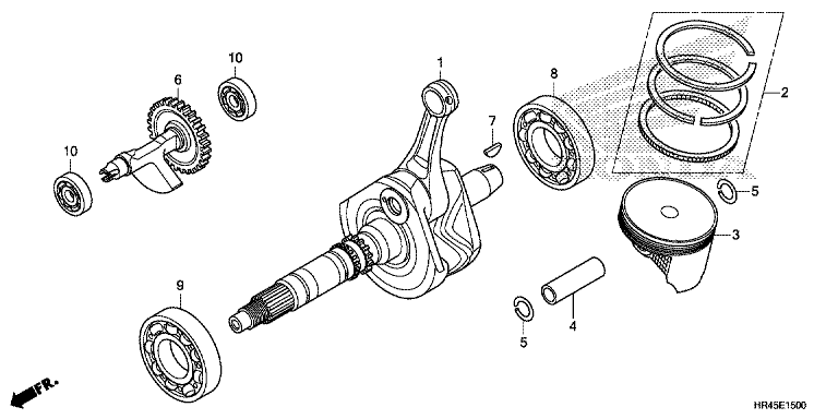 CRANKSHAFT/PISTON