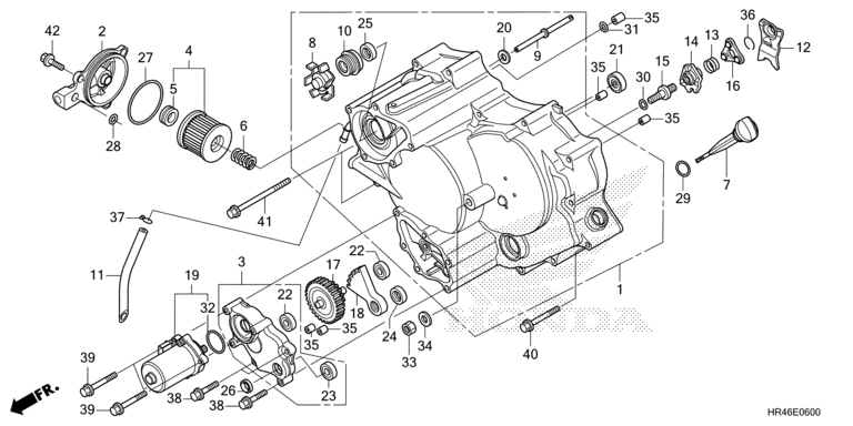 FRONT CRANKCASE COVER