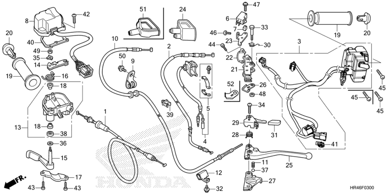 HANDLE LEVER/SWITCH/CABLE
