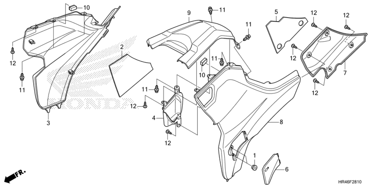 SIDE COVER/TANK COVER
