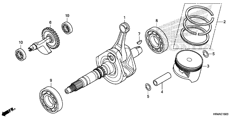 CRANKSHAFT/PISTON