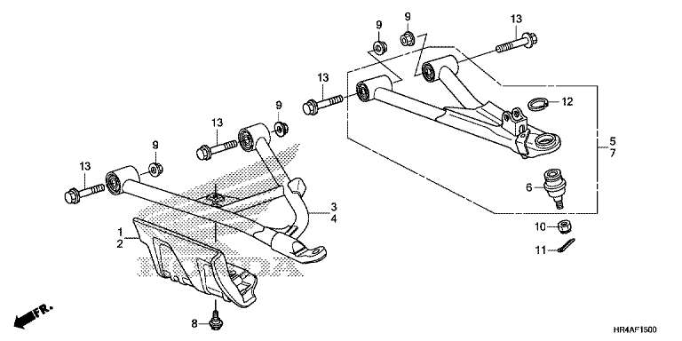 FRONT ARM