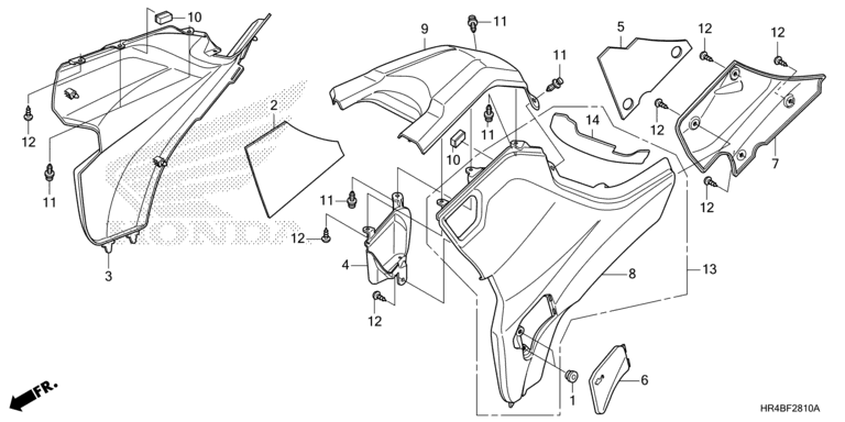 SIDE COVER/TANK COVER