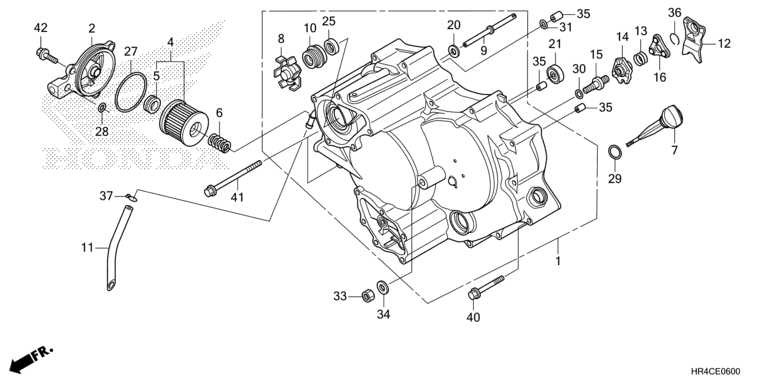 FRONT CRANKCASE COVER