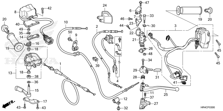 HANDLE LEVER/SWITCH/CABLE