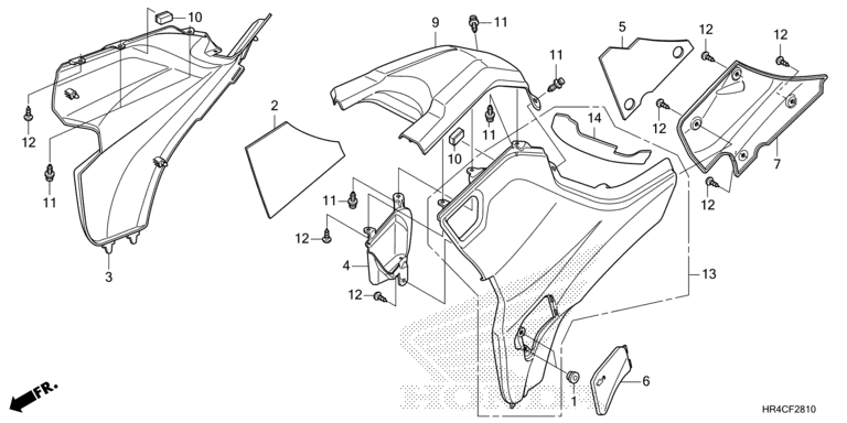 SIDE COVER/TANK COVER