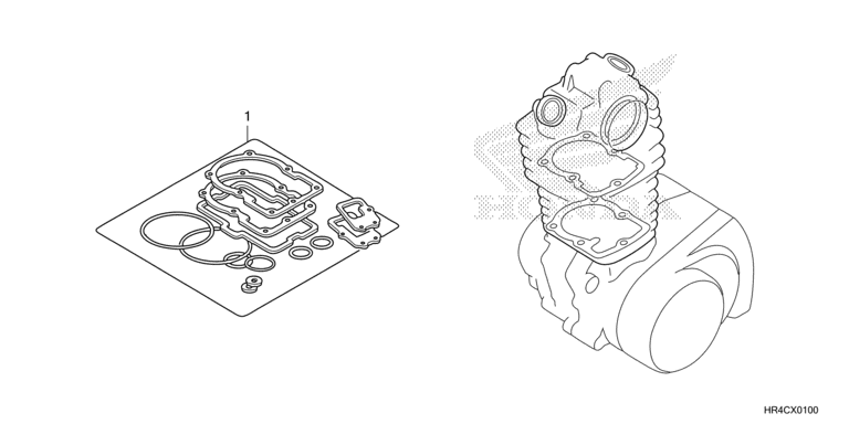 GASKET KIT A