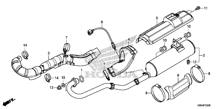 EXHAUST MUFFLER