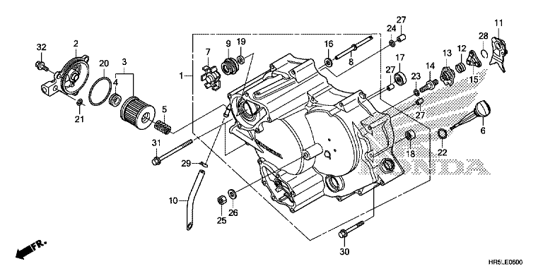 FRONT CRANKCASE COVER
