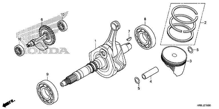 CRANKSHAFT/PISTON