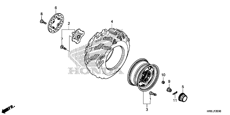 FRONT WHEEL
