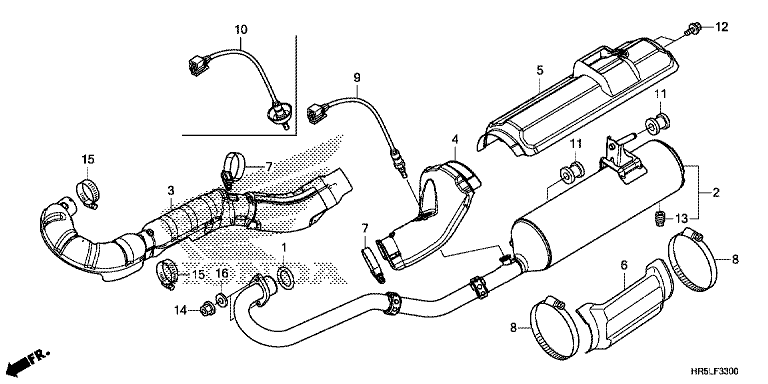 EXHAUST MUFFLER