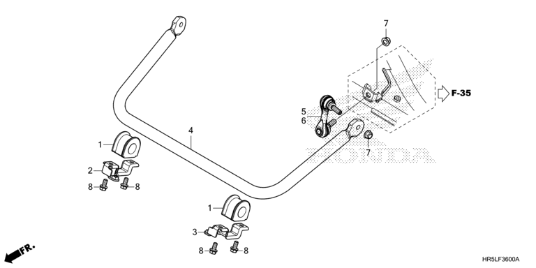 STABILIZER (TRX520FM6L/M/N/P)