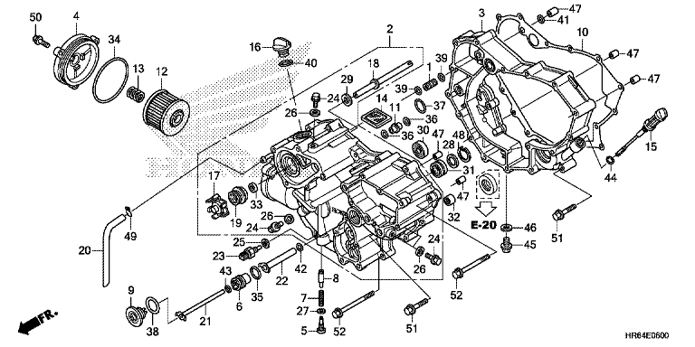 FRONT CRANKCASE COVER