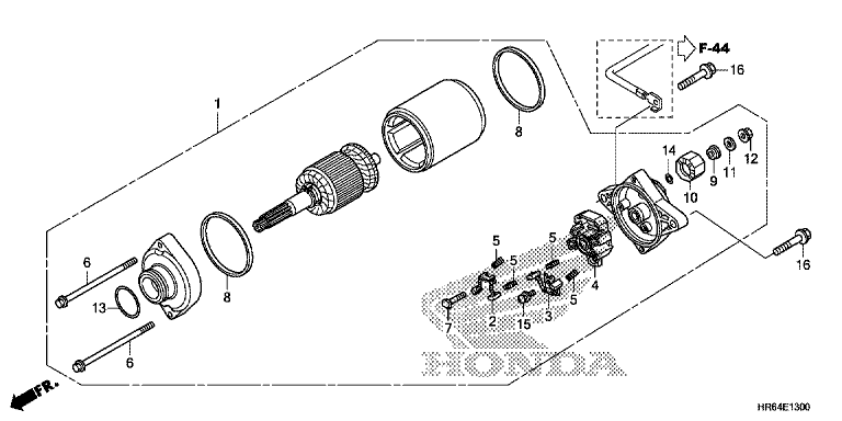 STARTER MOTOR
