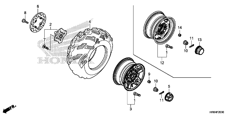 FRONT WHEEL