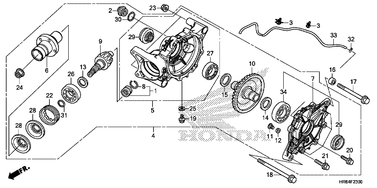 REAR FINAL GEAR