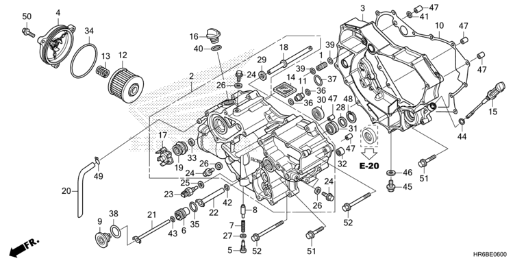FRONT CRANKCASE COVER