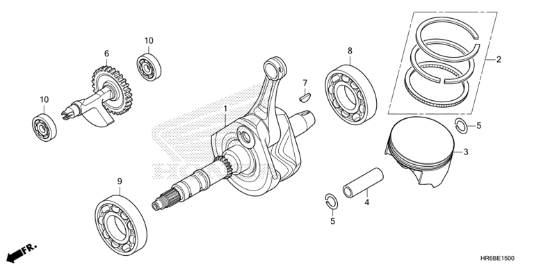 CRANKSHAFT/PISTON