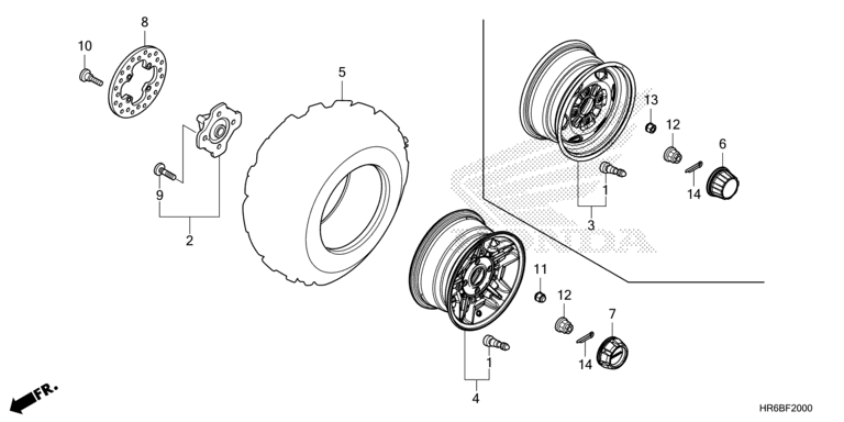 FRONT WHEEL