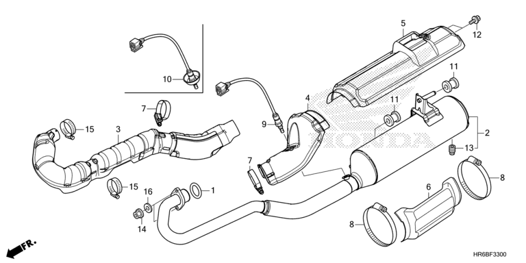 EXHAUST MUFFLER