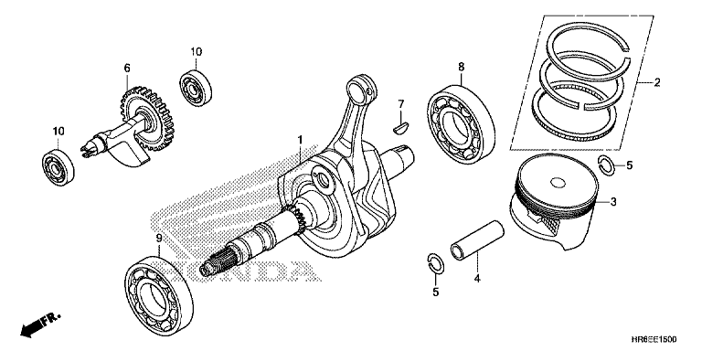 CRANKSHAFT/PISTON