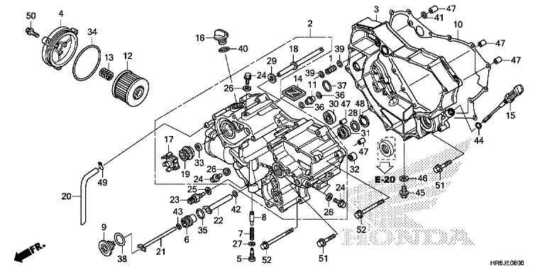 FRONT CRANKCASE COVER