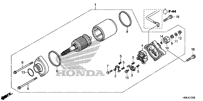 STARTER MOTOR