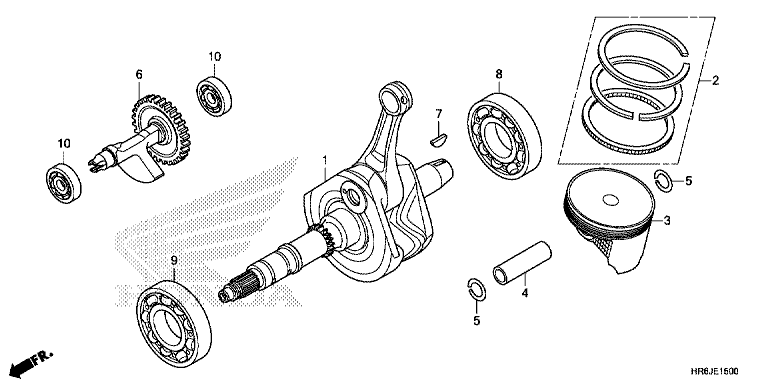 CRANKSHAFT/PISTON