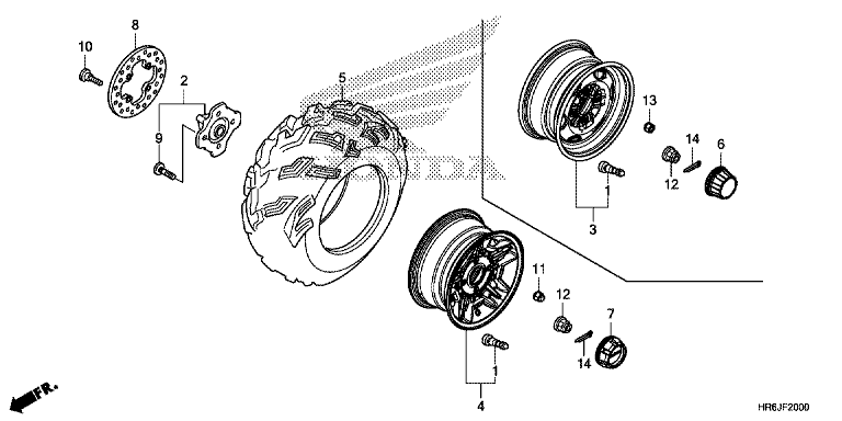 FRONT WHEEL