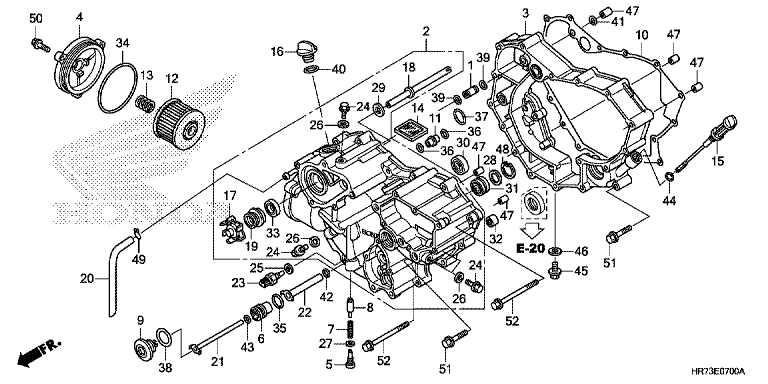 FRONT CRANKCASE COVER