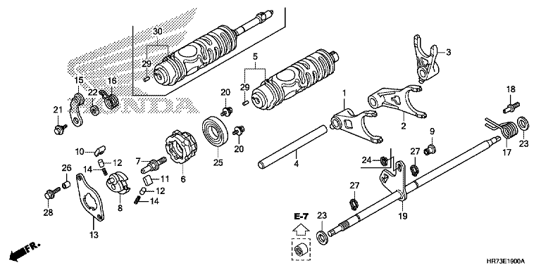 GEARSHIFT FORK