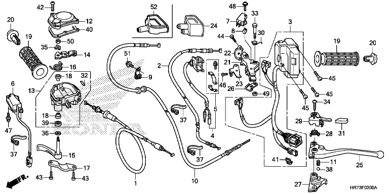 HANDLE LEVER/SWITCH/CABLE