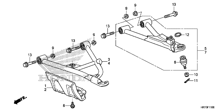 FRONT ARM
