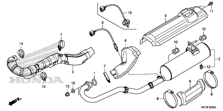 EXHAUST MUFFLER