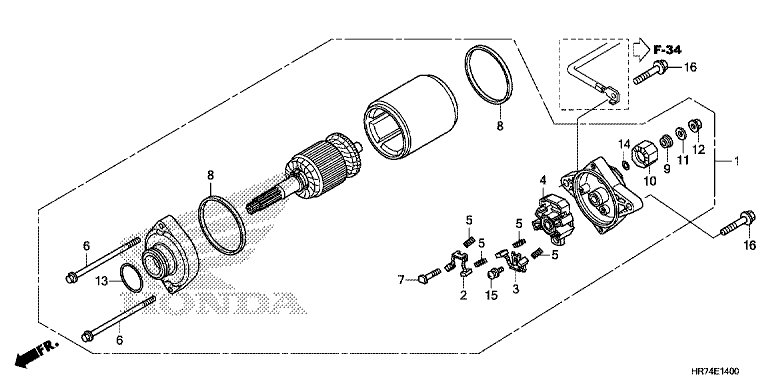 STARTING MOTOR