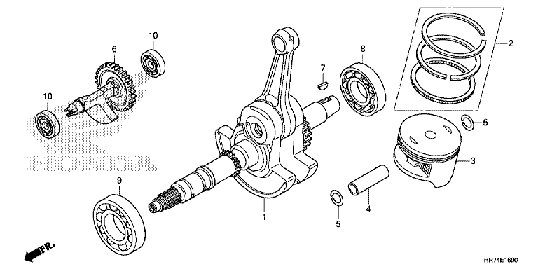 CRANKSHAFT/PISTON