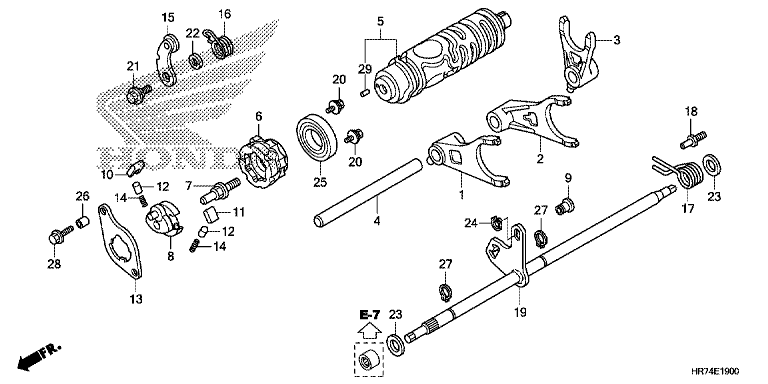 GEARSHIFT FORK