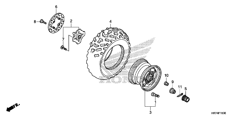 FRONT WHEEL