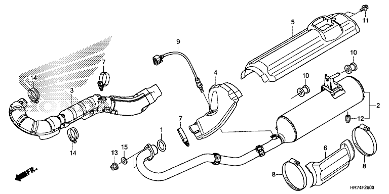 EXHAUST MUFFLER