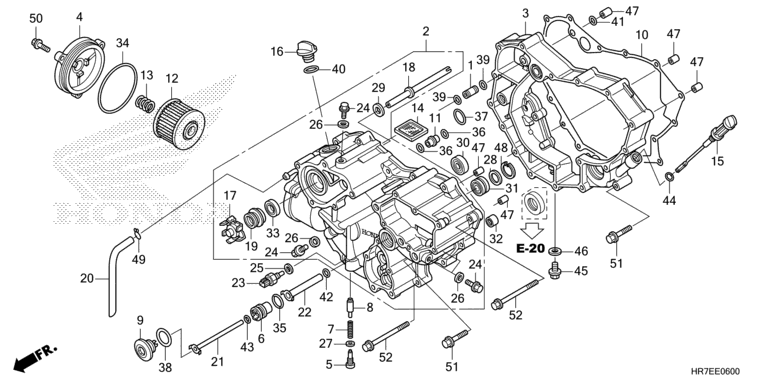 FRONT CRANKCASE COVER