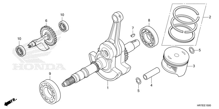 CRANKSHAFT/PISTON