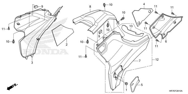 SIDE COVER/TANK COVER