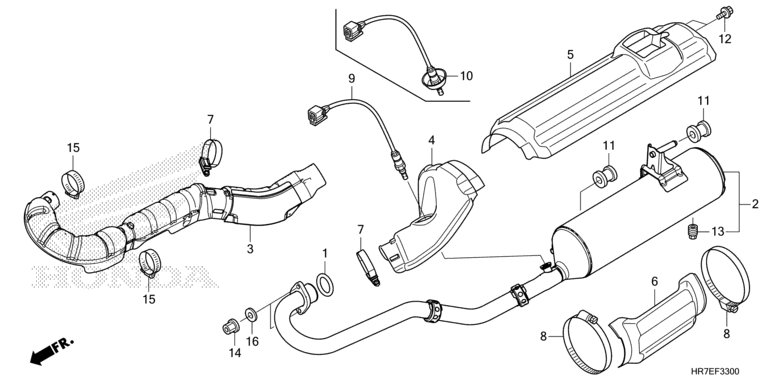 EXHAUST MUFFLER