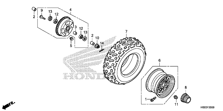FRONT WHEEL